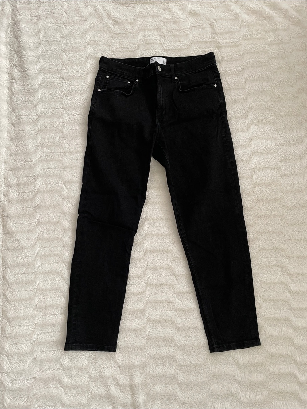 ASOS Black Tapered Jeans